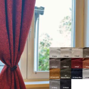 ANTHOLOGY – akustikgardin – huvudbild bouclé