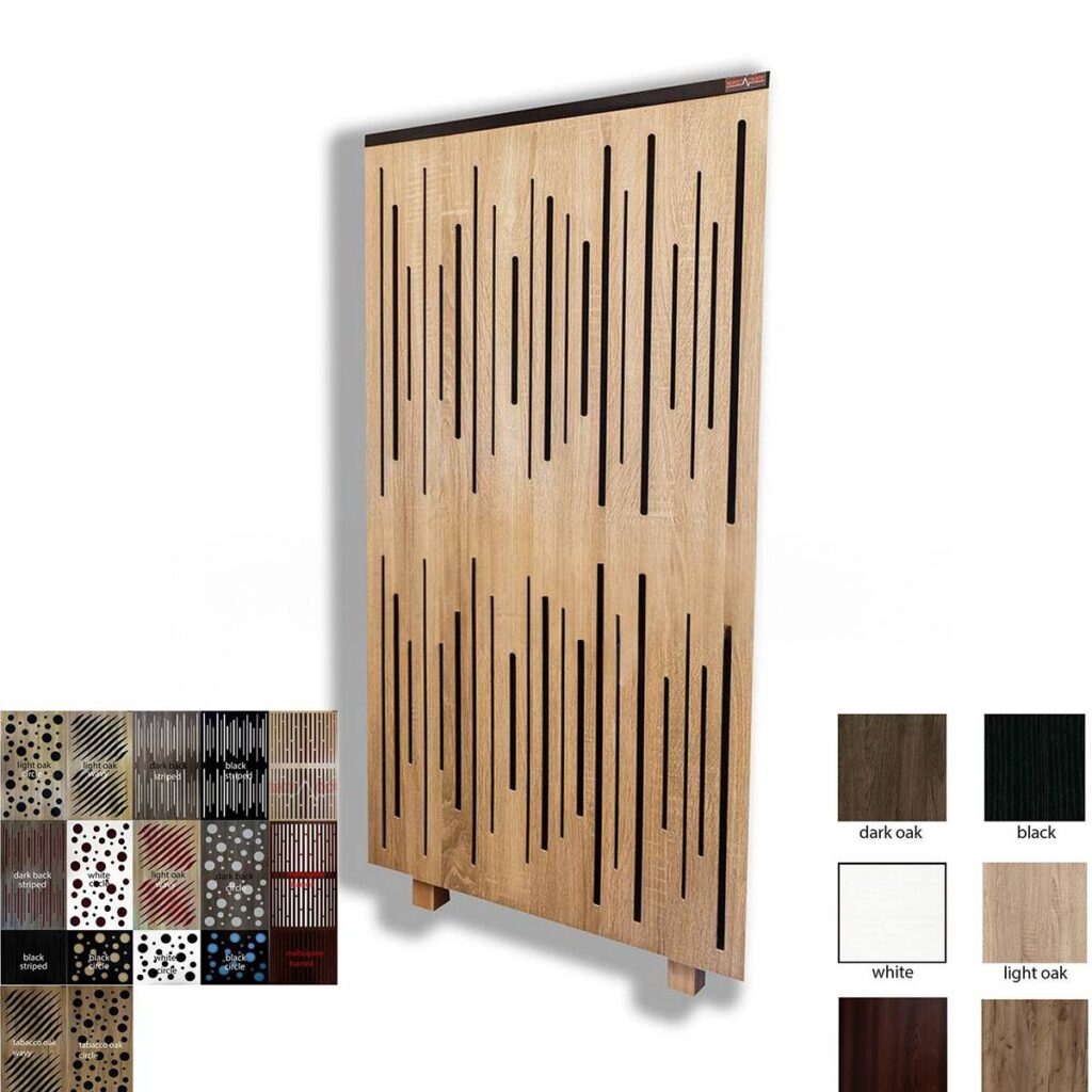 Bass traps med diffusor