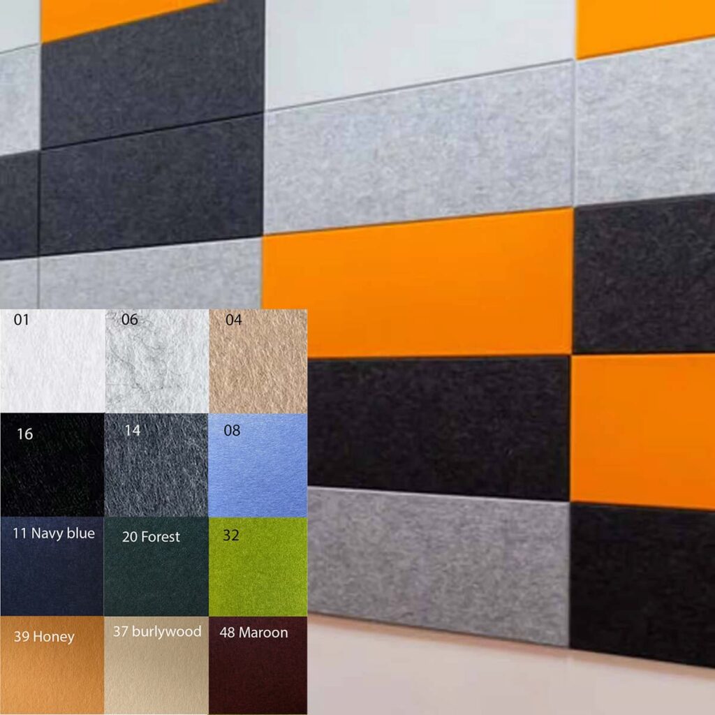 Bilnora Extra Tät filt akustikpanel120x60x2cm