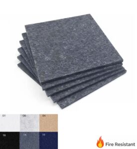 Bilnora extra täta akustikpaneler för rum 120x120