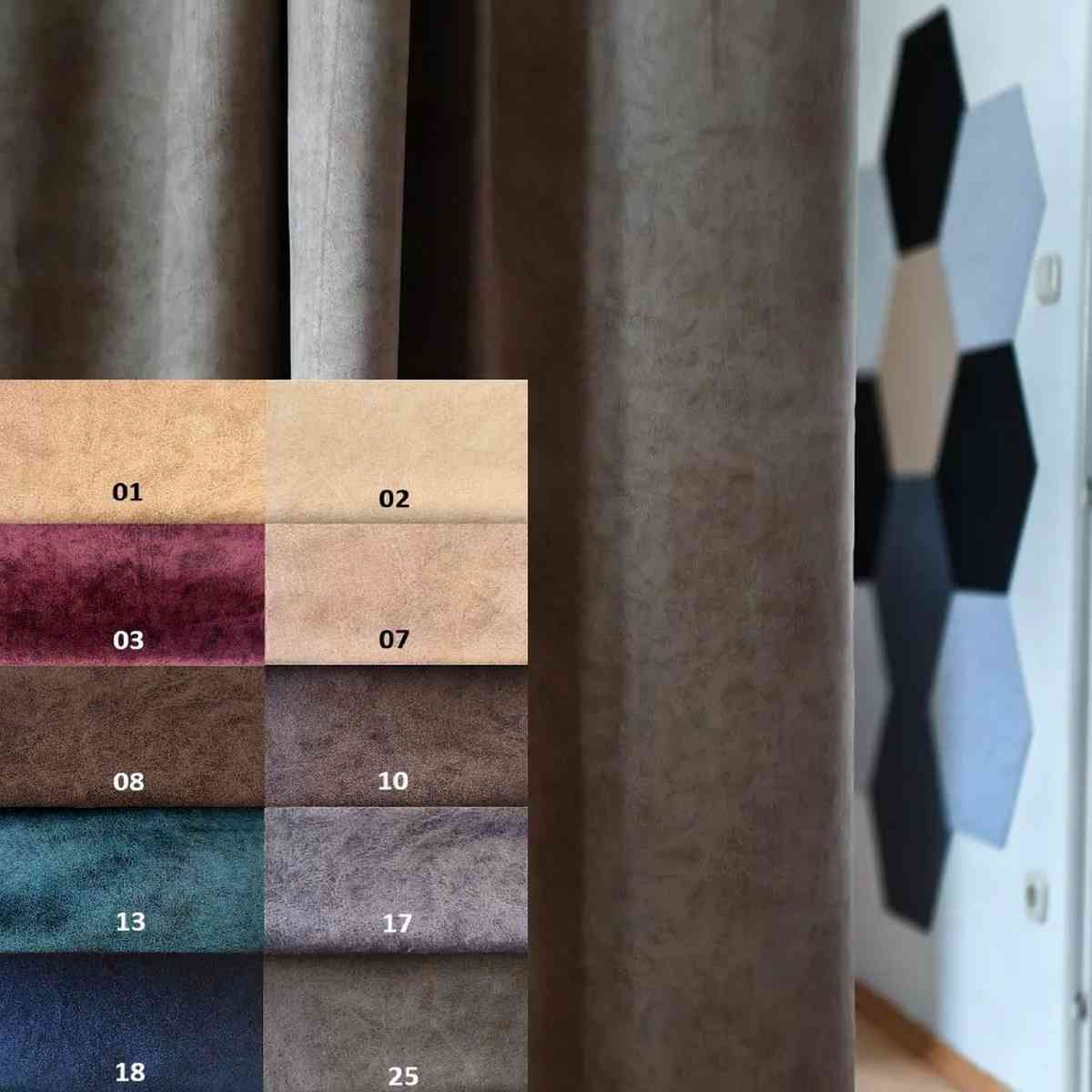 Ditto Velvet – rumsavdelande gardin