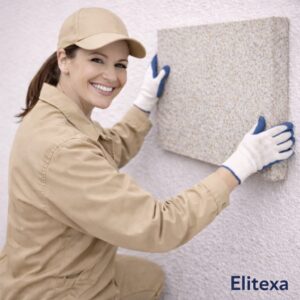 Elitexa extra ljudabsorbent 200kg/m3. 100x50x2-4cm
