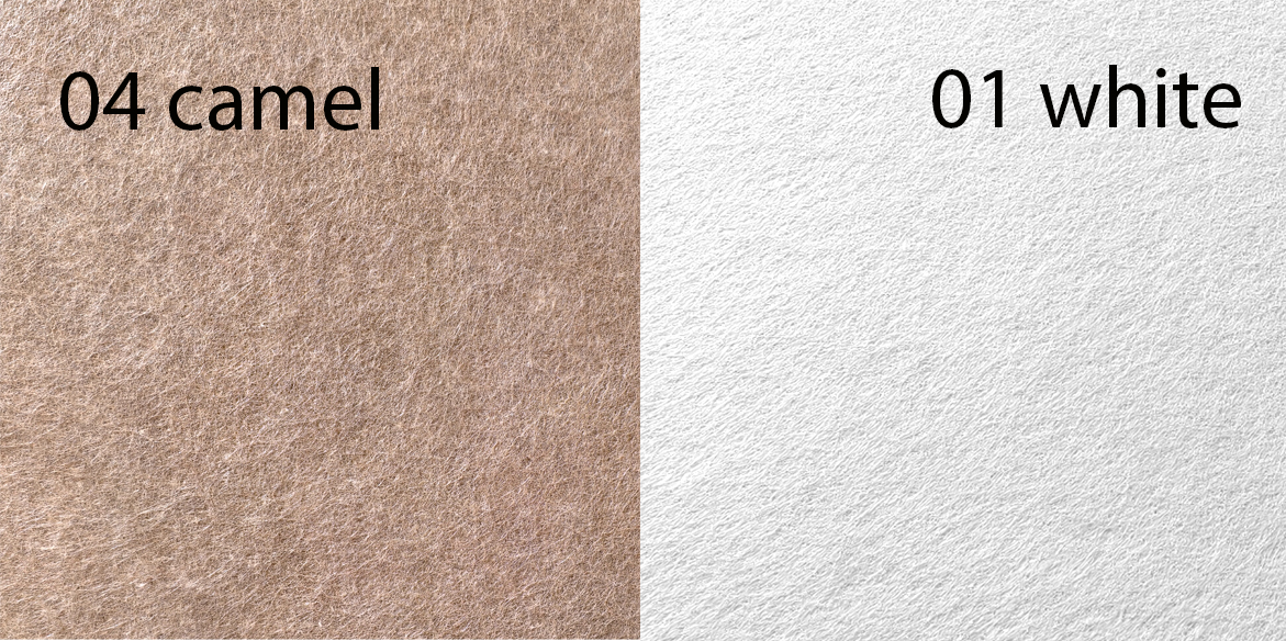 Färgval för Bilnora takplattor av filt