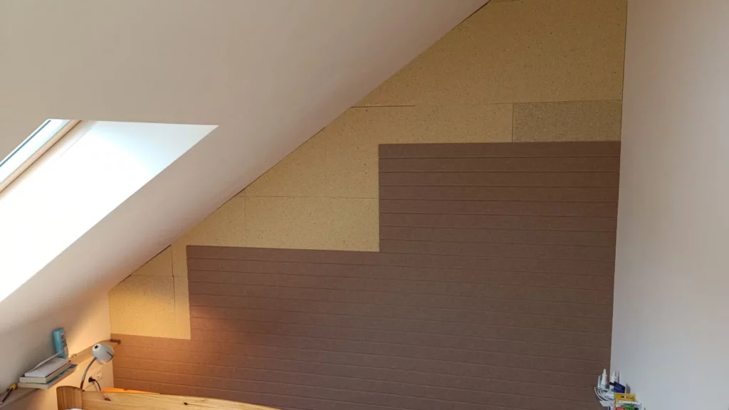 Kombination av Elitexa extra tätt skum och Bilnora filtpaneler