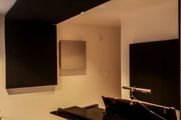 acoustic panel placed in piano room (3)