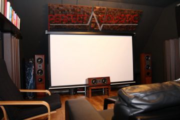 cinema room acoustics design with acoustic absorbers (2)